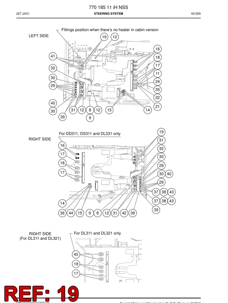 77007495 770 074 95 Union, Bulkhead - Sandvik Technical Drawing