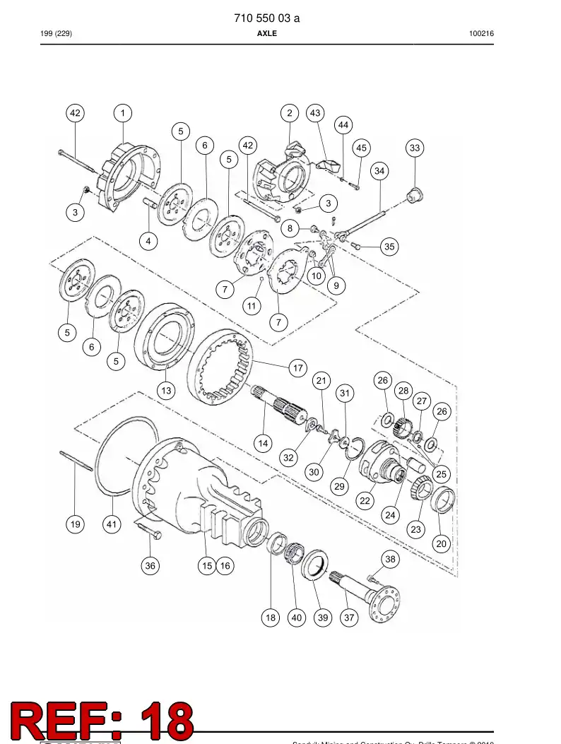 77007623 770 076 23 Bearing cup - Sandvik Technical Drawing