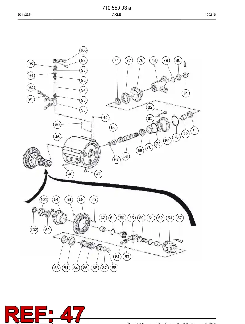77007666 770 076 66 Plug - Sandvik Technical Drawing
