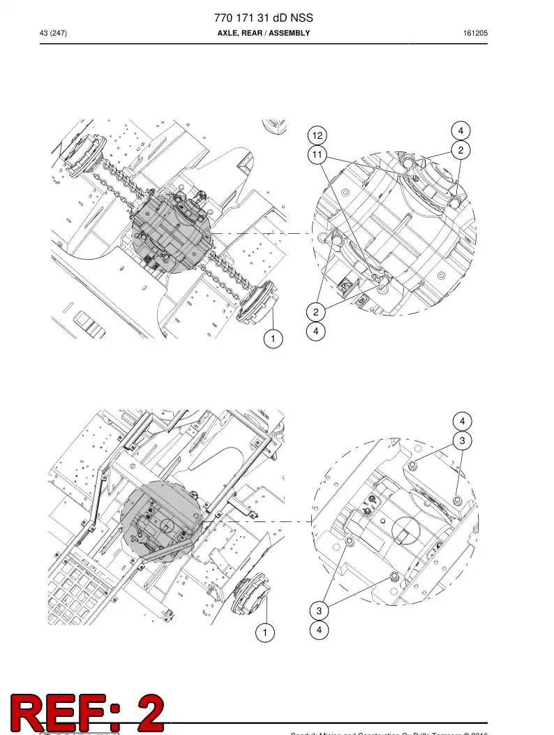 77011517a 770 115 17a Screw - Sandvik Technical Drawing