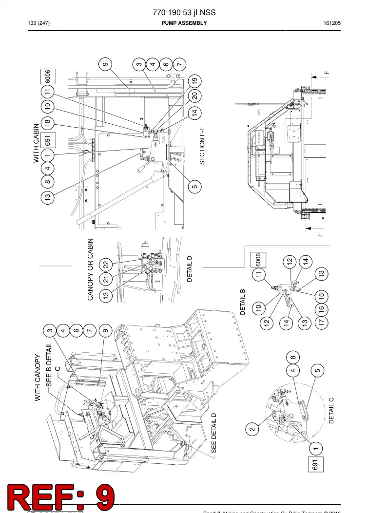 77012379 770 123 79 Screw, Retainer - Sandvik Technical Drawing