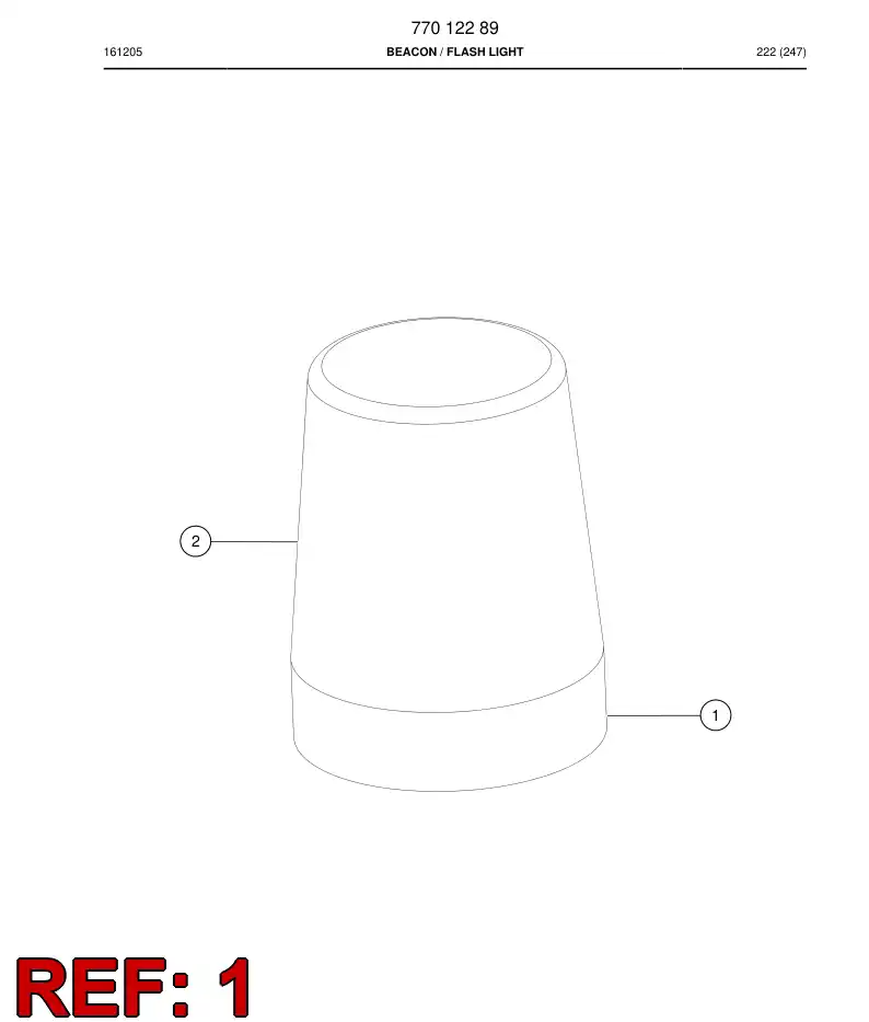 77012537 770 125 37 Plate, Base - Sandvik Technical Drawing