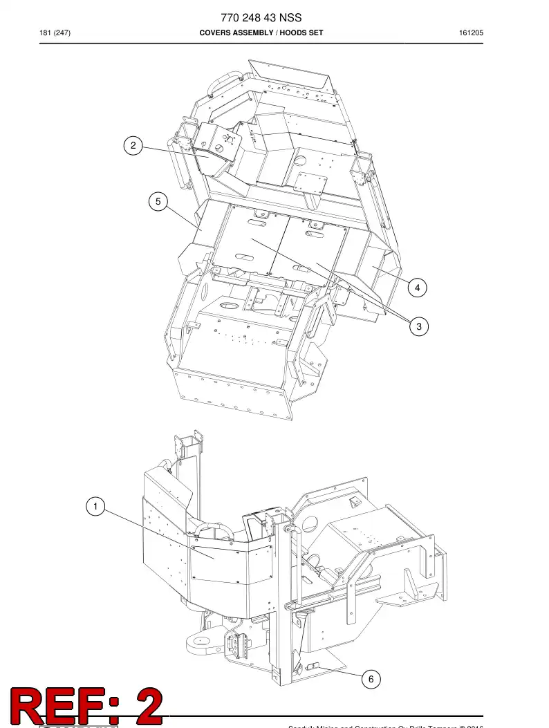 77013929c 770 139 29c Plate - Sandvik Technical Drawing