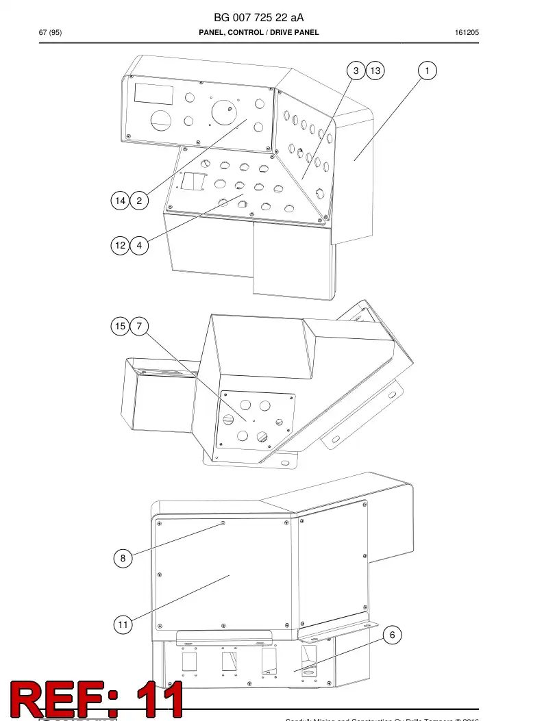77016612a 770 166 12a Seal - Sandvik Technical Drawing