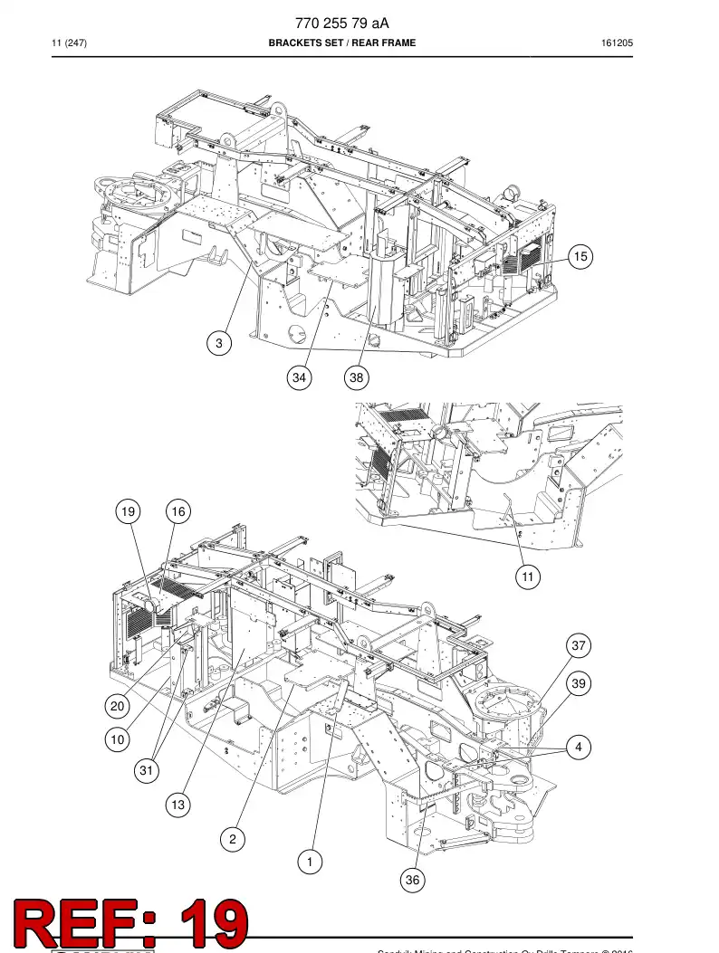 77016875a 770 168 75a Protection - Sandvik Technical Drawing