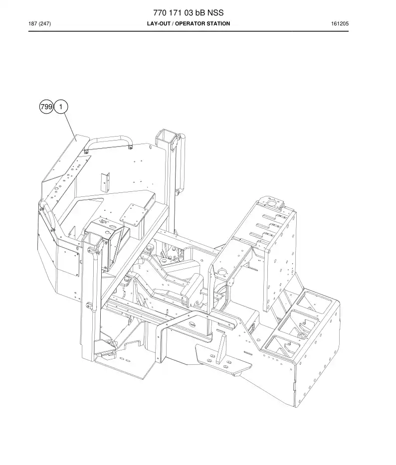 77017103b 770 171 03b Lay-out - Sandvik Technical Drawing