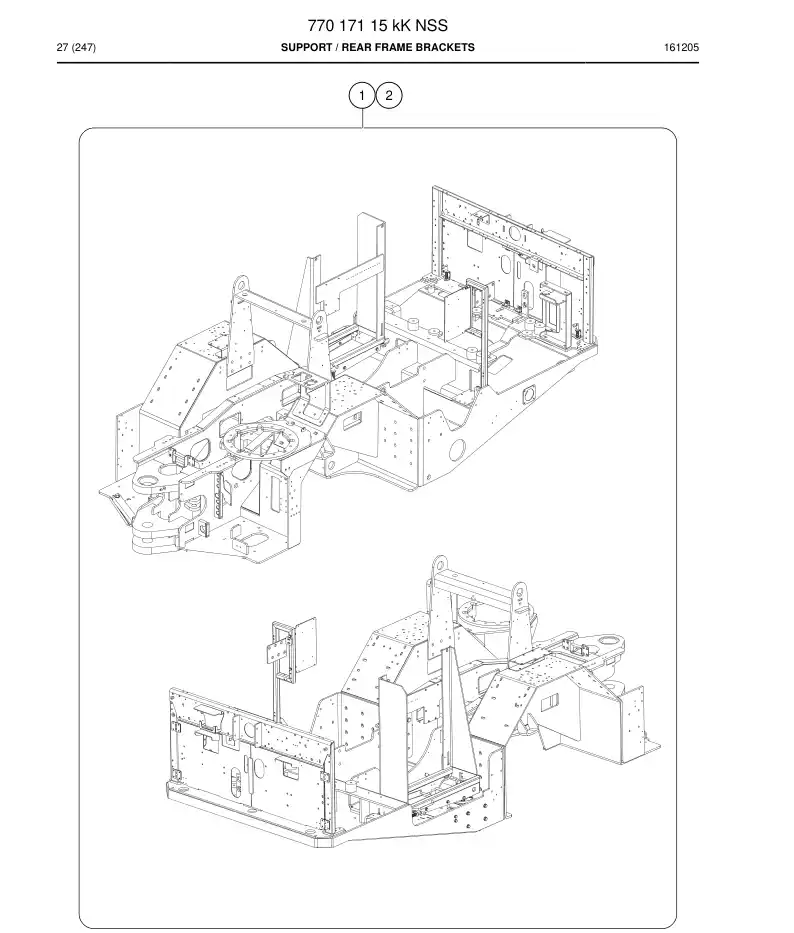 77017115k 770 171 15k Support - Sandvik Technical Drawing