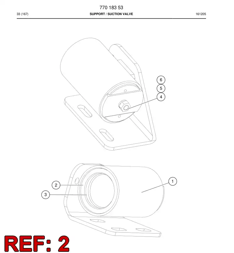 77018352a 770 183 52a Cap, Protecting - Sandvik Technical Drawing
