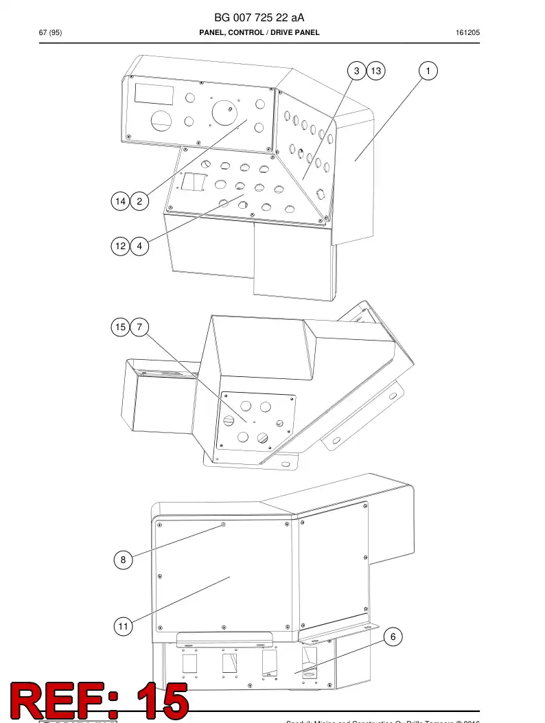 77019141 770 191 41 Seal - Sandvik Technical Drawing