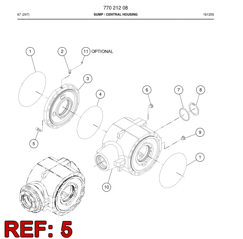 77021210 770 212 10 Screw - Sandvik Technical Drawing