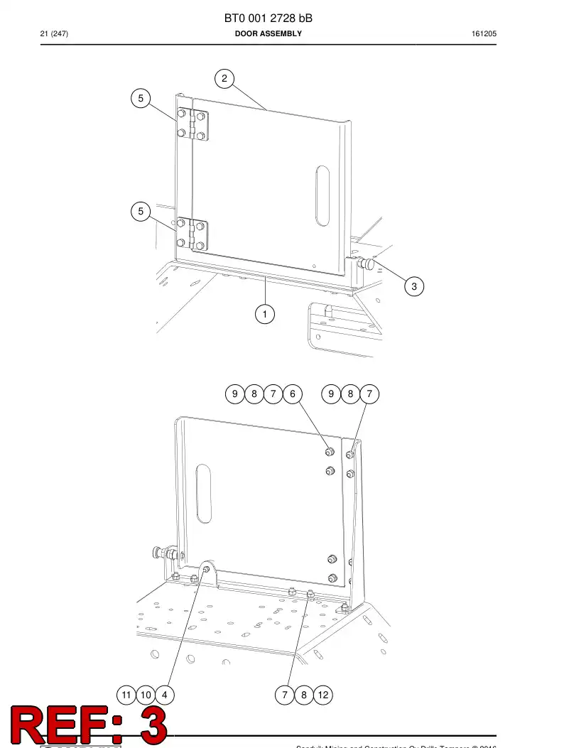 77022271 770 222 71 Fitting, Quick Connect - Sandvik Technical Drawing