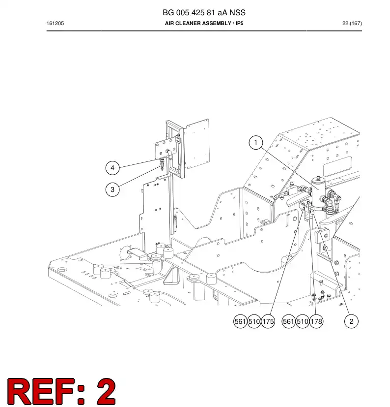 77025908 770 259 08 Support - Sandvik Technical Drawing