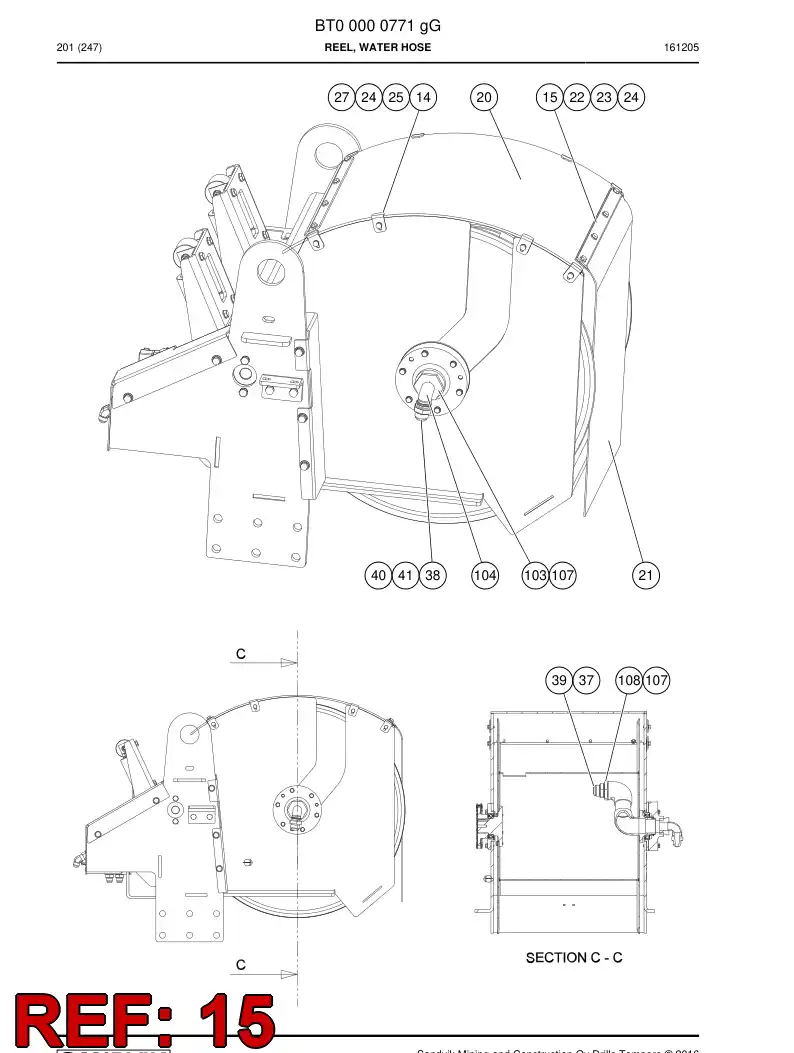 77026599b 770 265 99b Bar, Flat - Sandvik Technical Drawing
