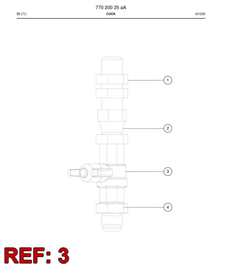 77026640a 770 266 40a Valve, Ball - Sandvik Technical Drawing
