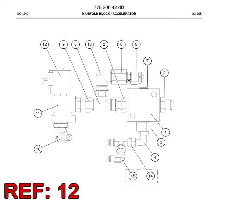 77026881 770 268 81 Cartridge - Sandvik Technical Drawing