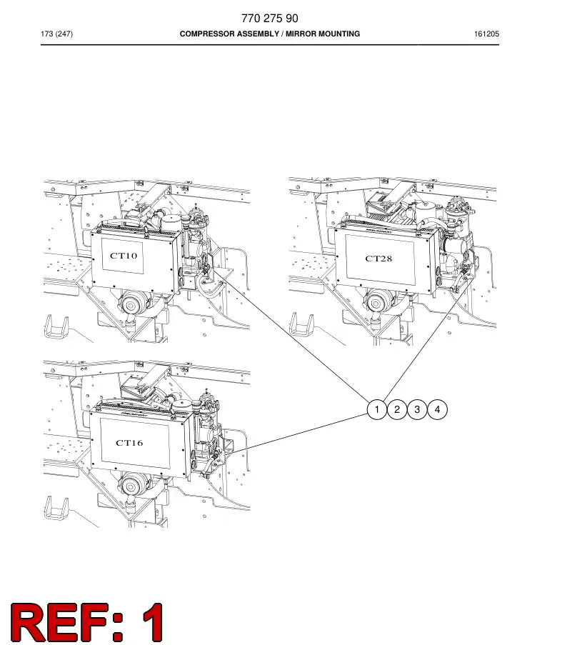 77027560 770 275 60 Support - Sandvik Technical Drawing