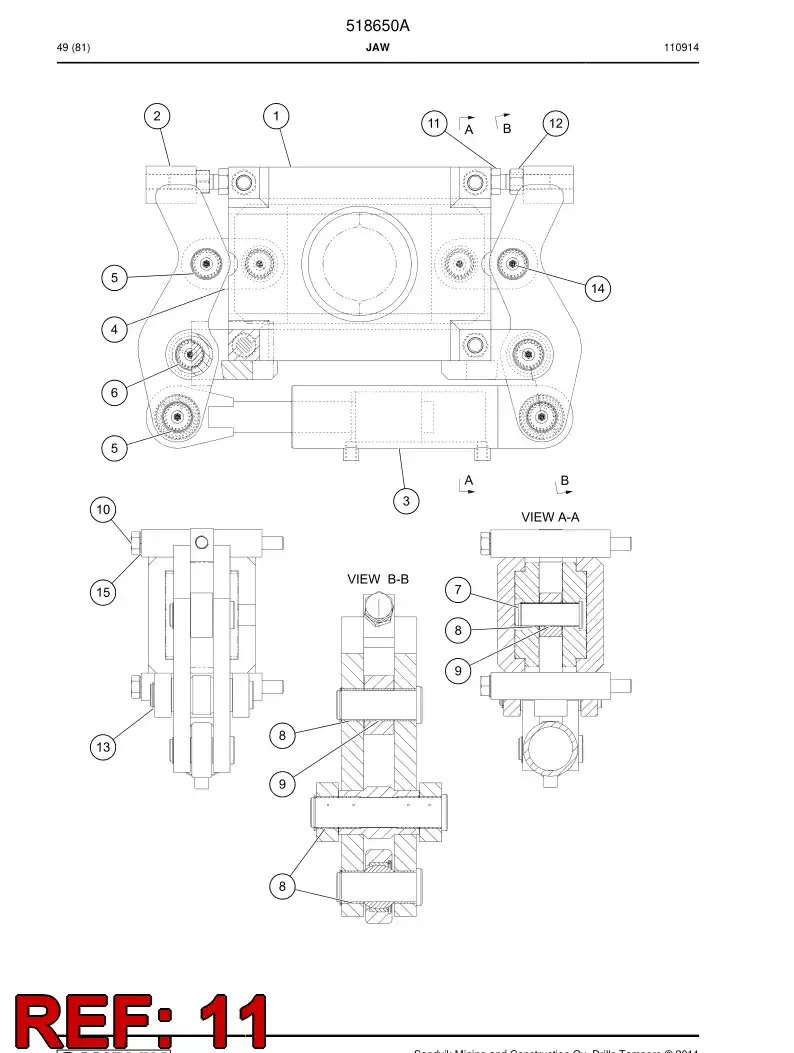 770323 770323 Screw - Sandvik Technical Drawing