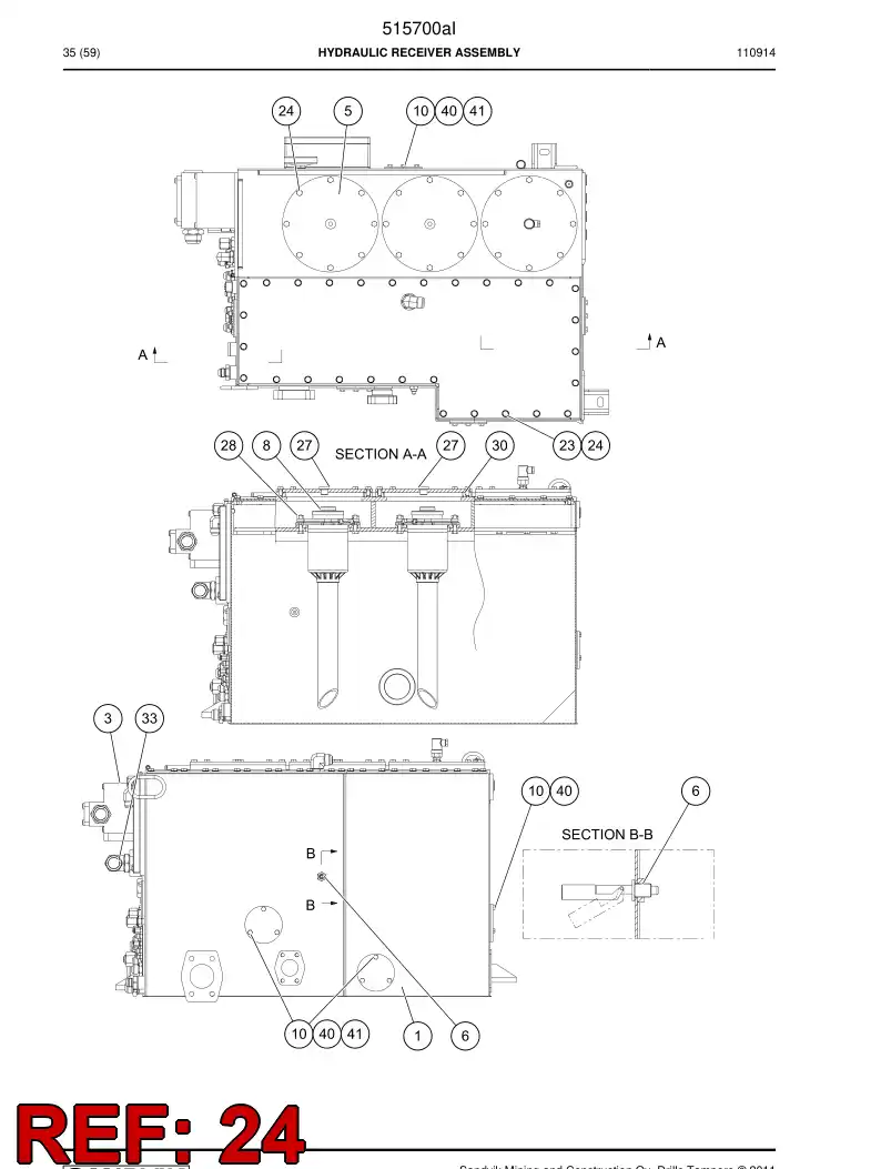 770481 770481 Bolt - Sandvik Technical Drawing