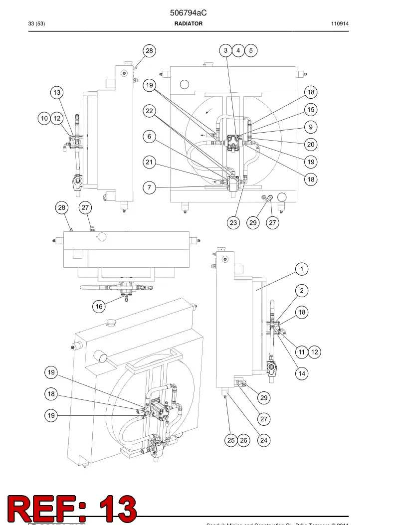 774792 774792 Bolt - Sandvik Technical Drawing