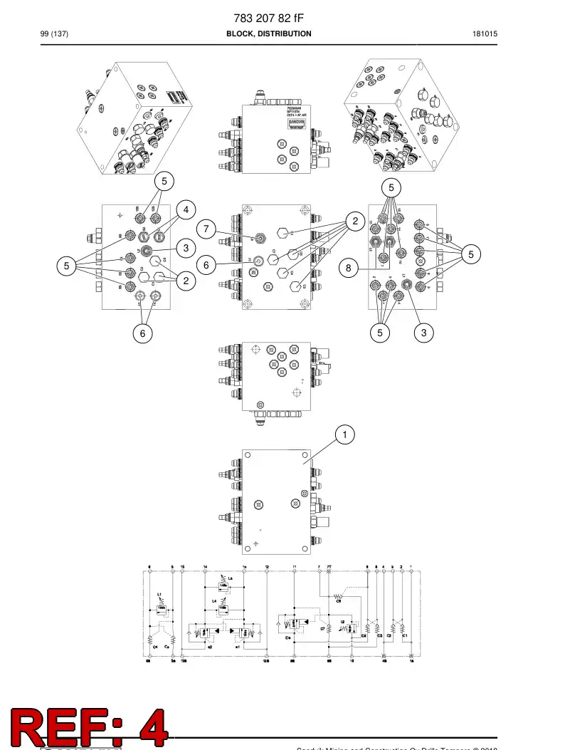 77722528a 777 225 28a VALVE - Sandvik Technical Drawing