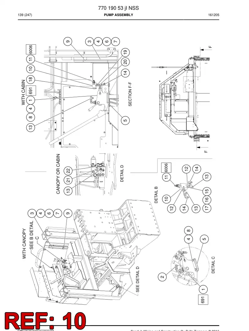 77722714 777 227 14 Body - Sandvik Technical Drawing