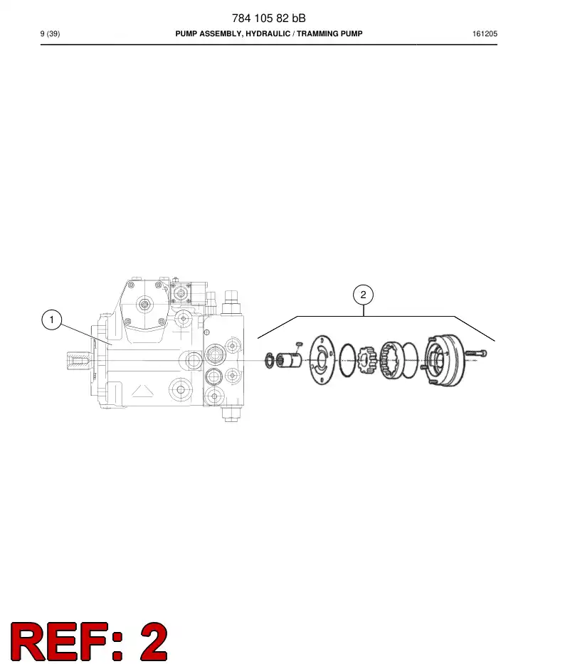 77794240a 777 942 40a Power Take Off - Pto - Sandvik Technical Drawing