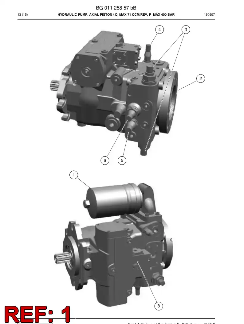 77794282a 777 942 82a Cartridge - Sandvik Technical Drawing