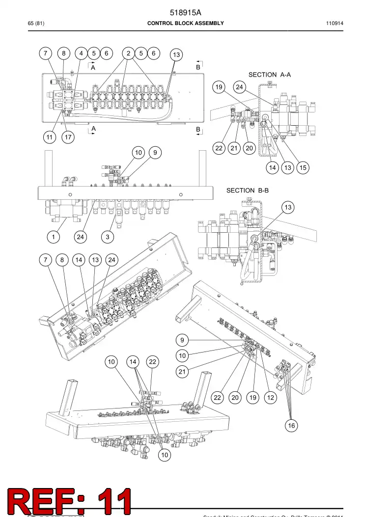 778952 778952 Reducer - Sandvik Technical Drawing