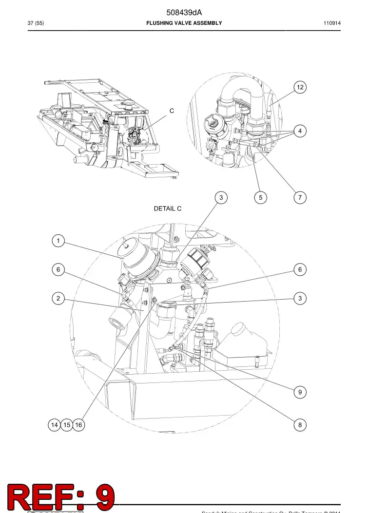 780134 780134 Connector - Sandvik Technical Drawing
