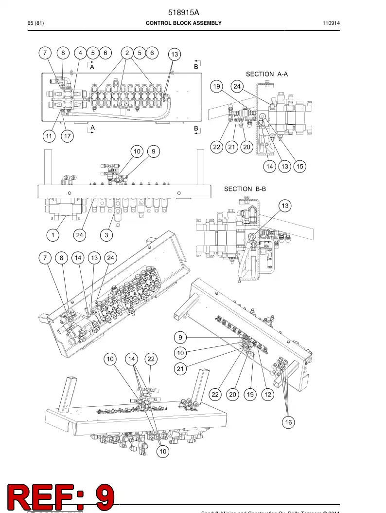 780138 780138 Reducer - Sandvik Technical Drawing