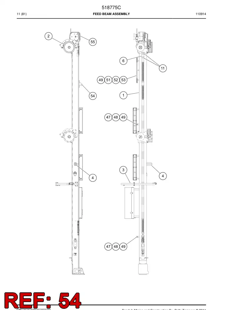 780470 780470 Bushing - Sandvik Technical Drawing