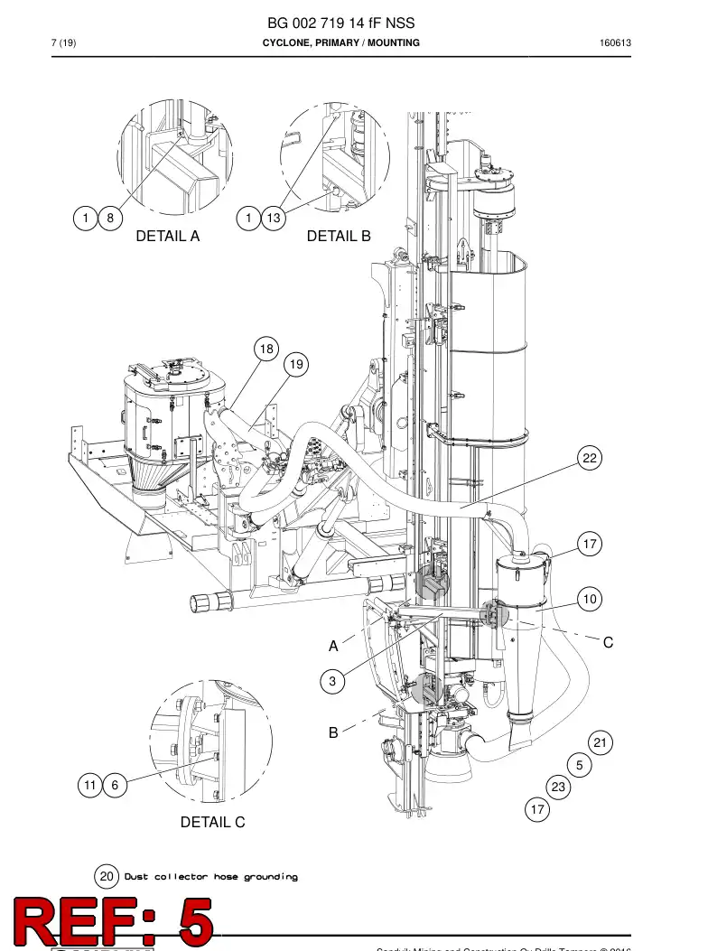 780606 780606 Clamp - Sandvik Technical Drawing