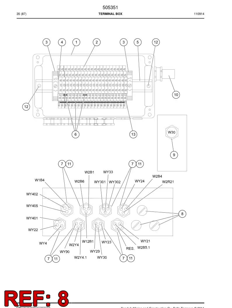 783458 783458 SEAL - Sandvik Technical Drawing