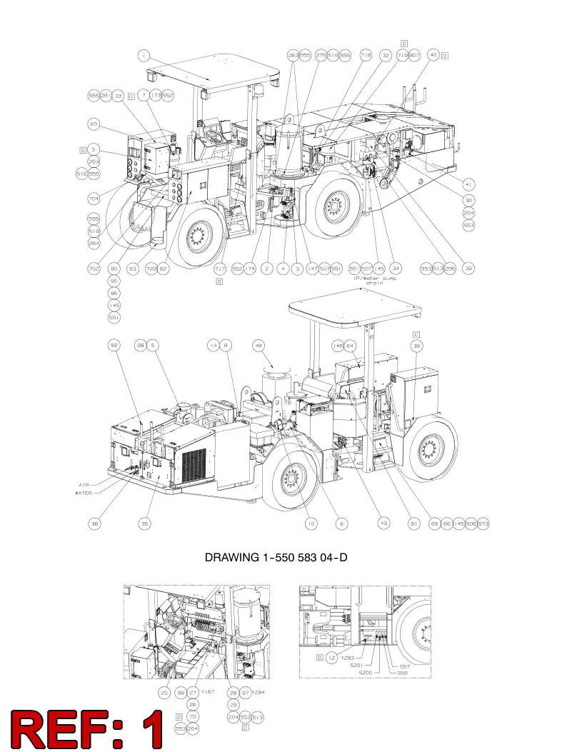 78494400 784 944 00 CARRIER TC 5 - Sandvik Technical Drawing