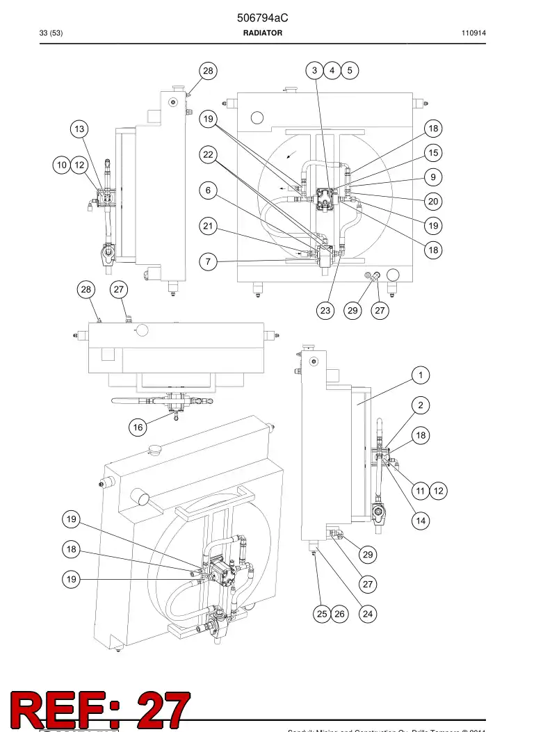 789136 789136 Connector - Sandvik Technical Drawing