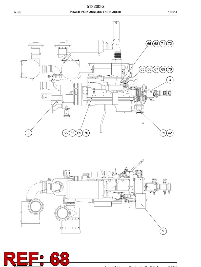 789137 789137 Elbow - Sandvik Technical Drawing