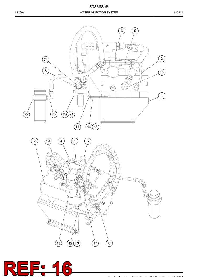 789272 789272 Elbow - Sandvik Technical Drawing