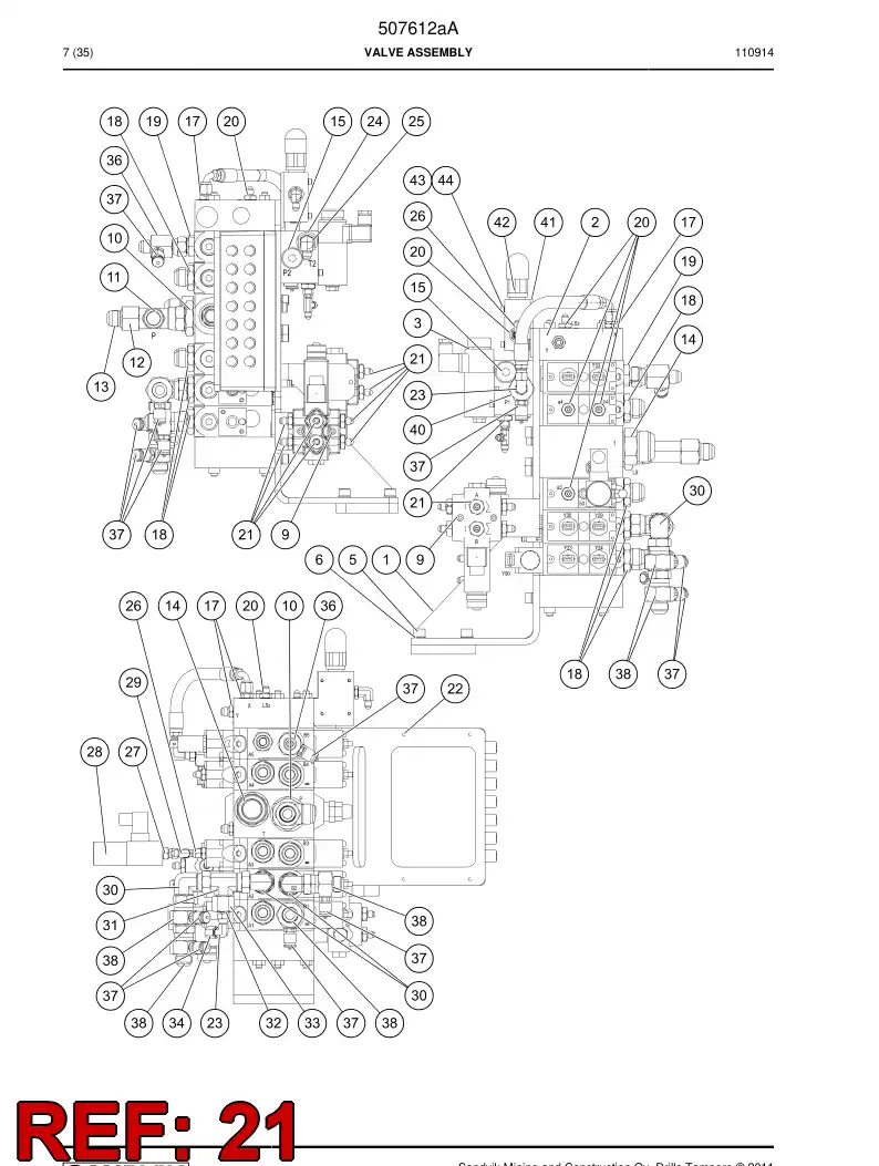 789940 789940 Connector - Sandvik Technical Drawing