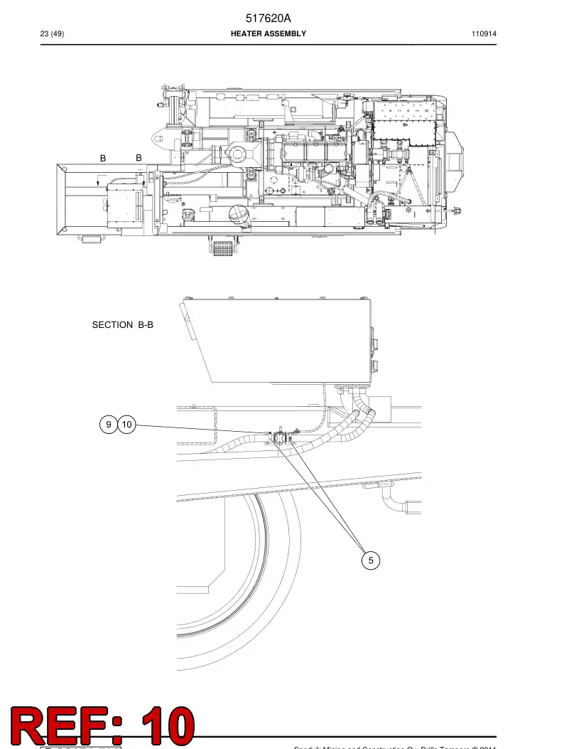 791881 791881 Bolt - Sandvik Technical Drawing