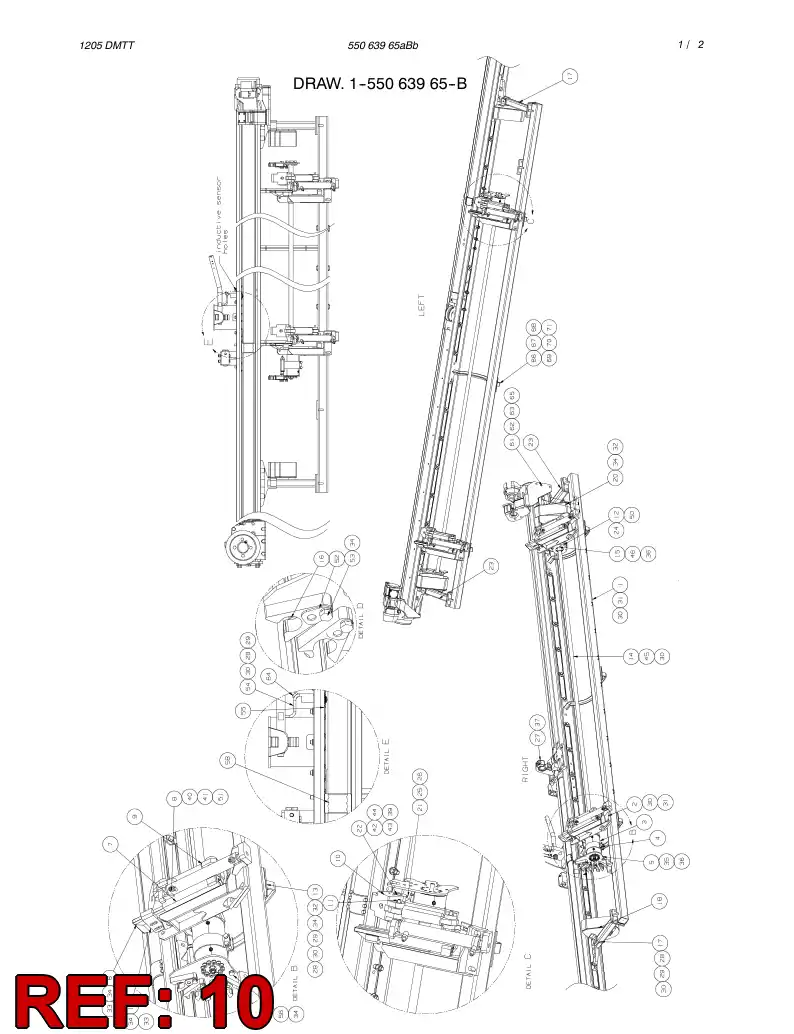 79360082 793 600 82 JAW - Sandvik Technical Drawing