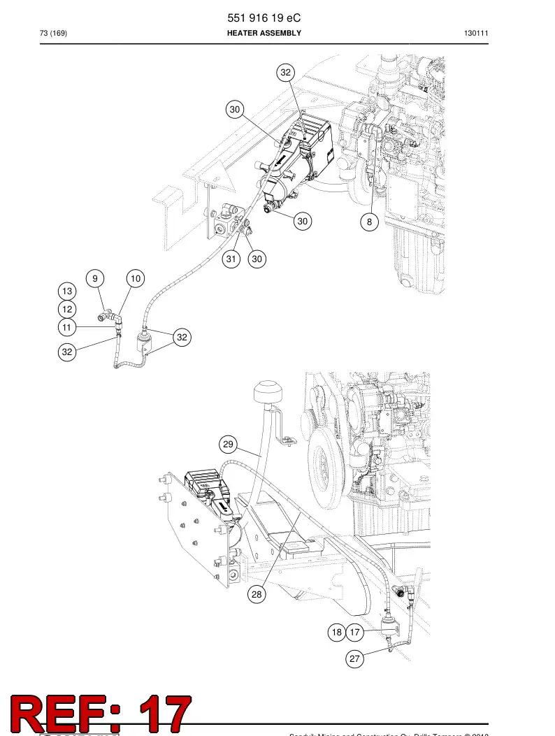 80002799 800 027 99 Hexagon head tapping screw - Sandvik Technical Drawing