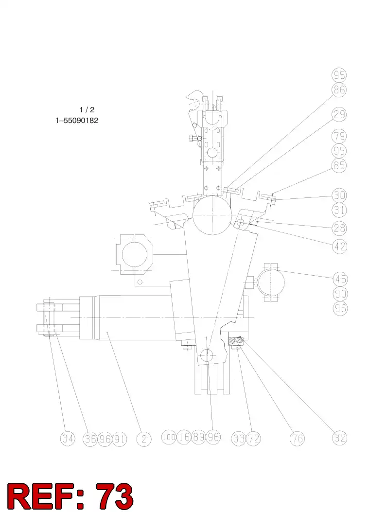 80007869 800 078 69 SPRING-TYPEE STRAIGHT PIN - Sandvik Technical Drawing