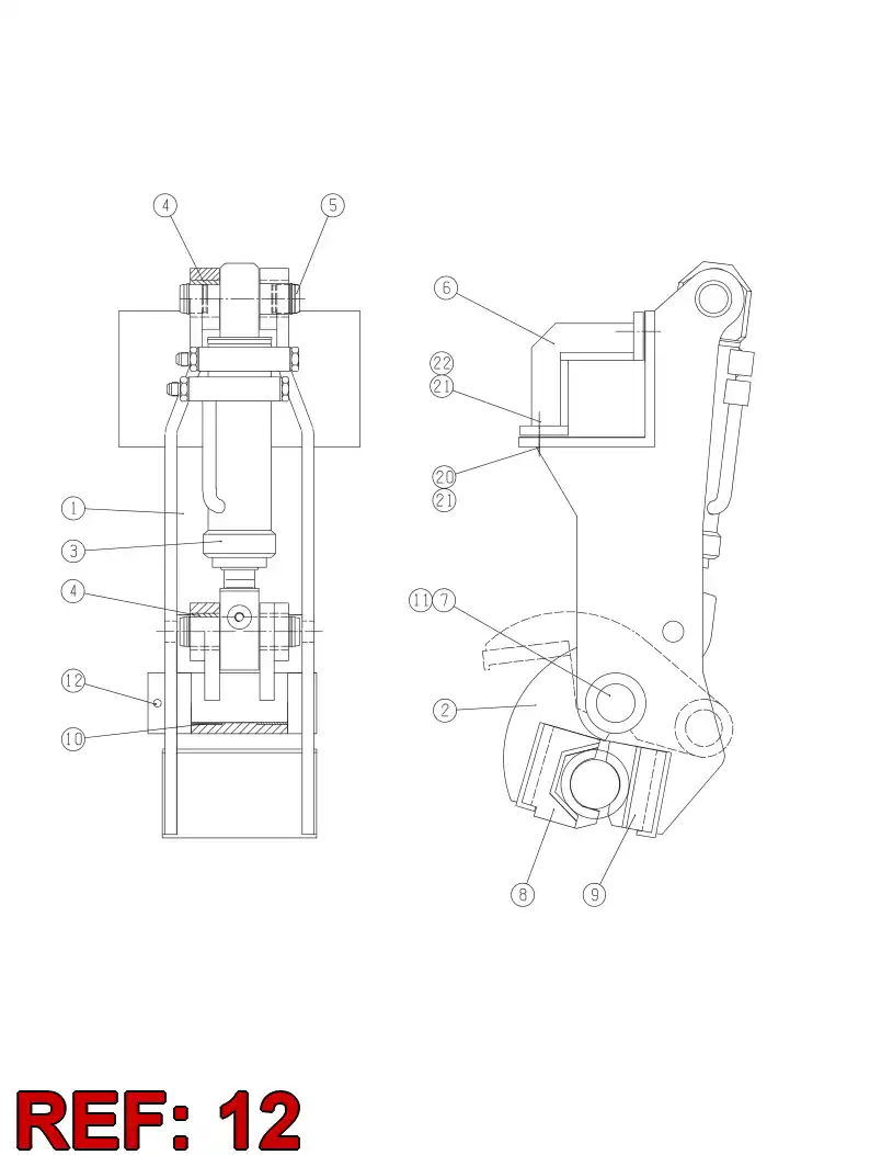 80008749 800 087 49 Spring-type straight pin - Sandvik Technical Drawing