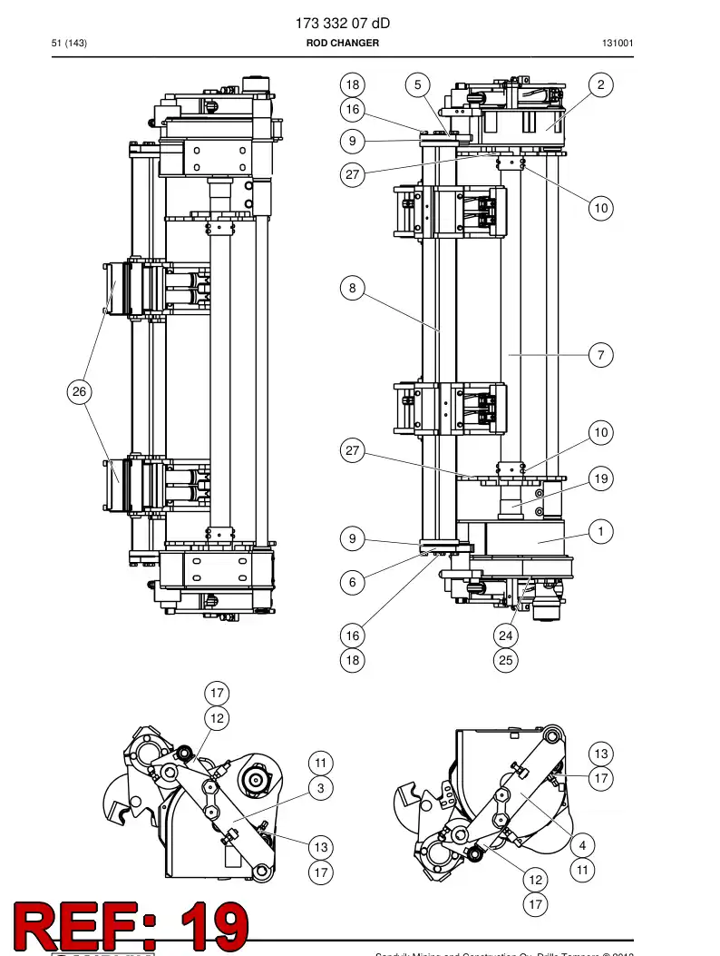 80009199 800 091 99 Spring-type straight pin - Sandvik Technical Drawing