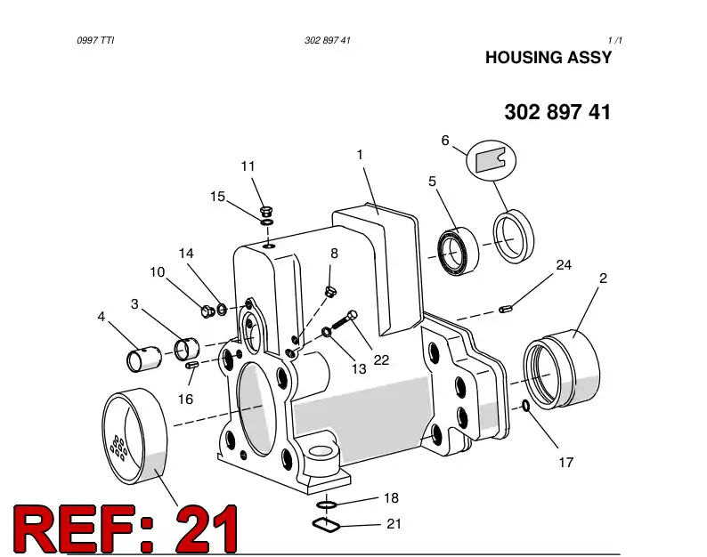 80011839 800 118 39 O-RING - Sandvik Technical Drawing