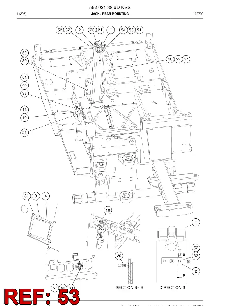 80012008- 800 120 08- Letkunkiinnikeside 8 - Sandvik Technical Drawing