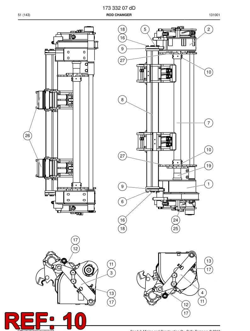 80014179 800 141 79 Spring-type straight pin - Sandvik Technical Drawing