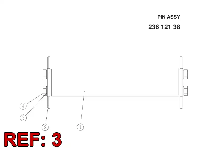 80016759 800 167 59 HEXAGON HEAD SCREW (FULL THREAD) - Sandvik Technical Drawing