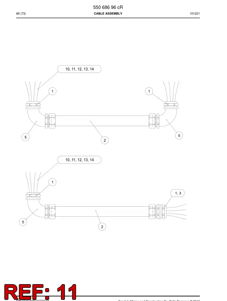 80018109a 800 181 09a Wire - Sandvik Technical Drawing