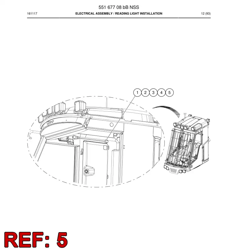 80024229 800 242 29 Slotted pan head screw - Sandvik Technical Drawing